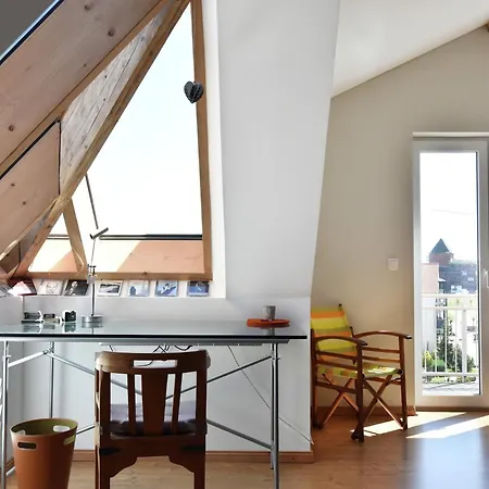 Exklusive Panoramawohnung In Barth, Cleaning Included Lejlighed